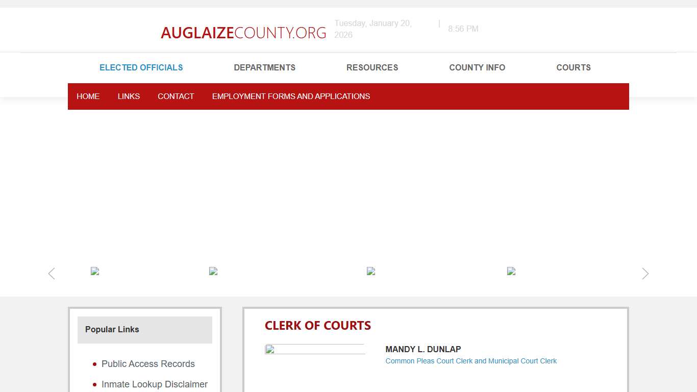 Clerk of Courts | Auglaize County